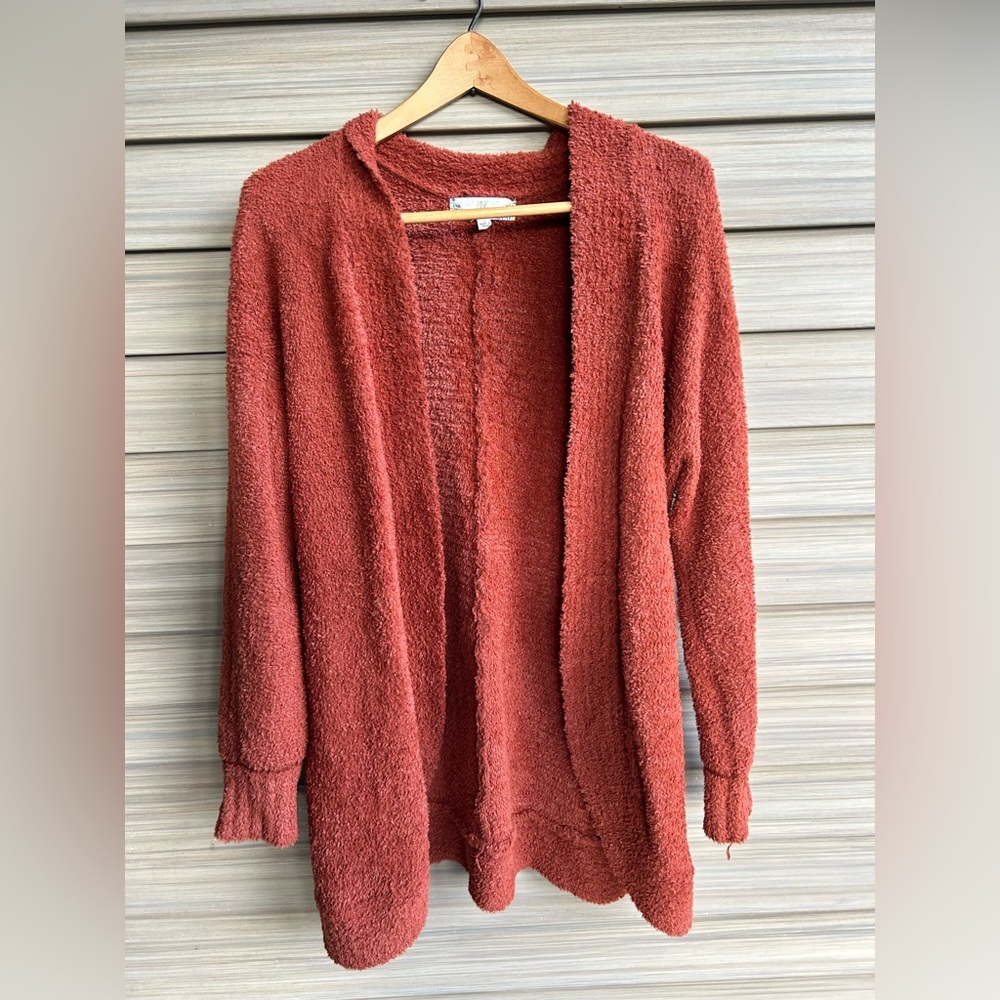 Fuzzy cardigan